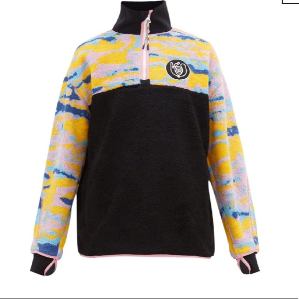 loewe uo felpa eln fléece zip multicolor